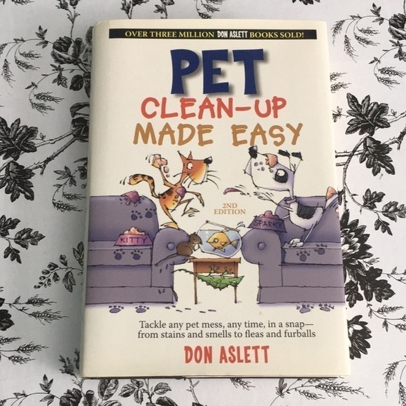 Pet Clean-Up Made Easy By Don Aslett Hardcover 2005 - Picture 1 of 8